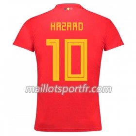 Maillot de Foot Belgique Hazard 10 Femme Domicile Coupe du monde 2018